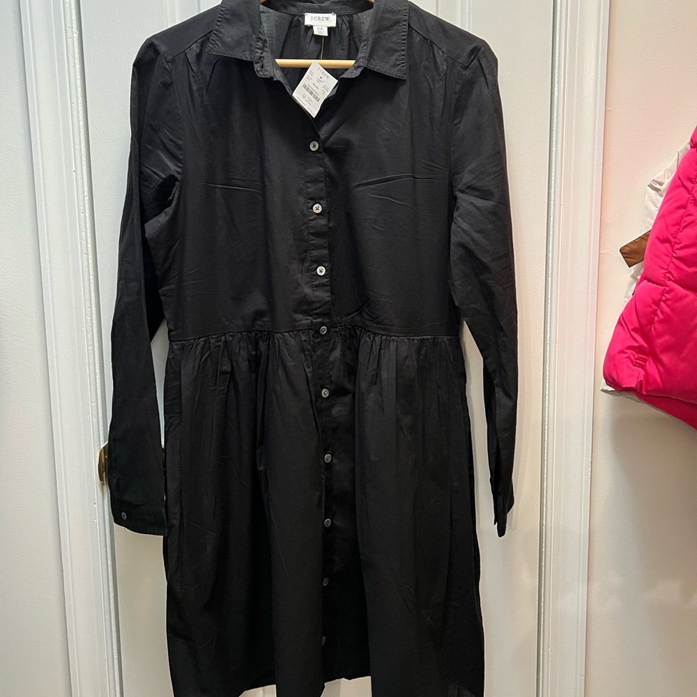 J. Crew Button Down Dress Sz 10